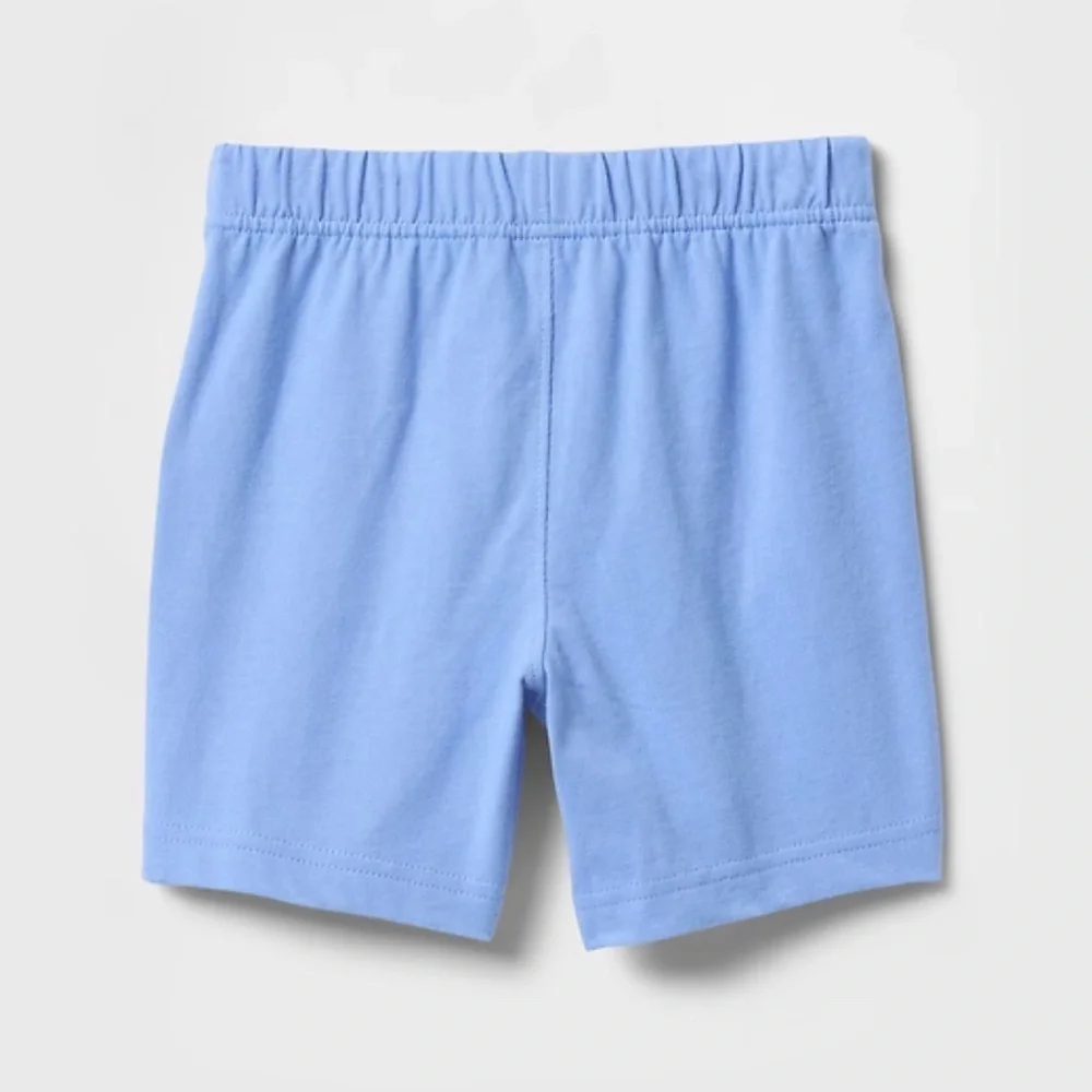 GAP Kids Sky Blue Shorts with Tan Tie